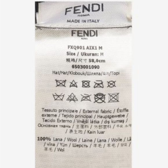 Fendi Wool Bucket Hat - Picture 3 of 7